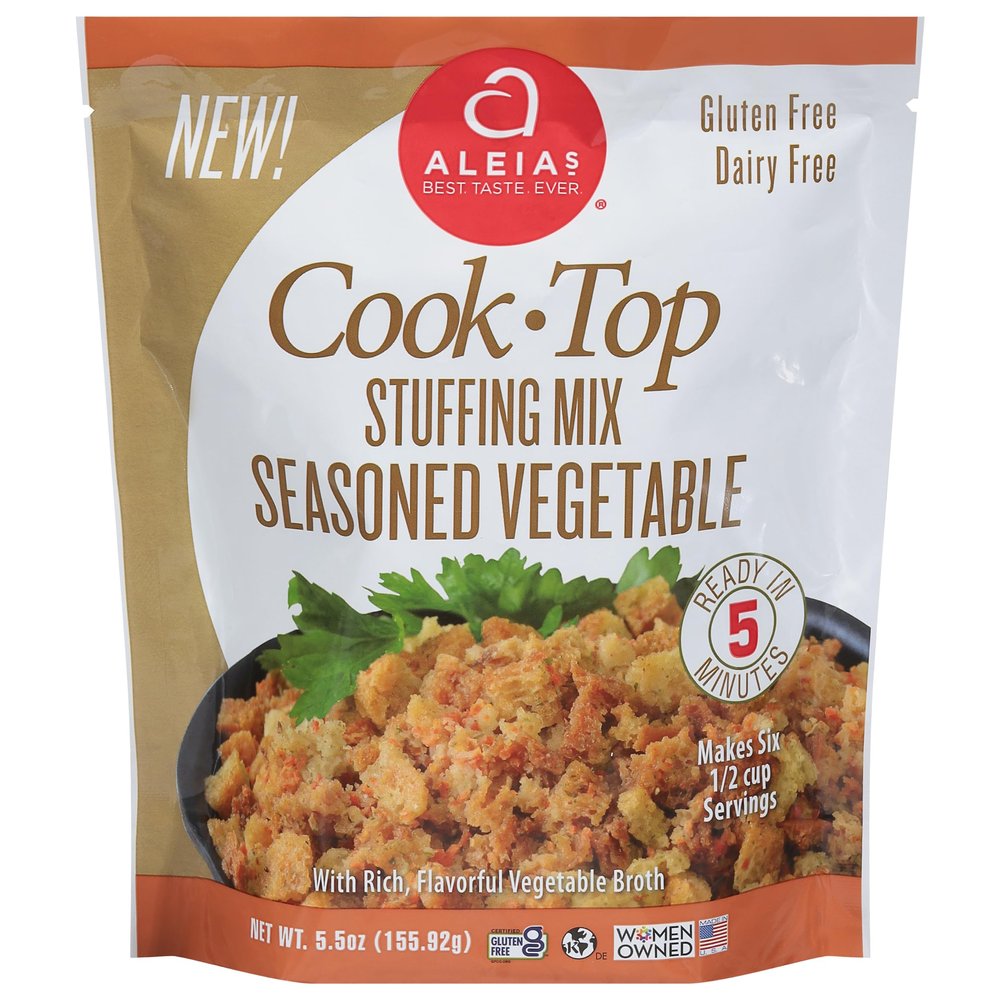 Aleia's Vegetable Stuffing Seasoning 5.5 oz (Pack of 6)