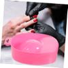 2 Pcs Pink Nail Soak Tray for Manicure Prep and Press-on Nails view 4
