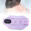 Electric Heated Neck Wrap with 3 Levels Temperature Control for Neck and Shoulder Relief, Vibrating Massage Neck Protector USB Powered Heating Pad Electric Heated Neck Wrap (2) view 2