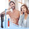 200 Sets Disposable Toothbrushes with Toothpaste Floss Comb Individually Wrapped, Disposable Toothbrush Bulk, 10g Toothpaste,Dental Floss,6in Comb Bulk Toothbrush Kit for Homeless,Airbnb,Hotel view 3
