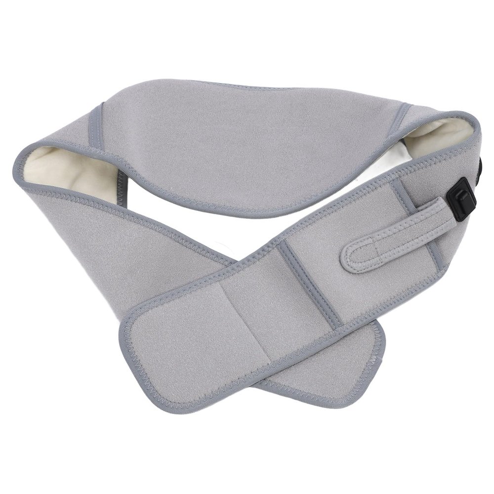 Electric Heating Massage Belt with Vibration, Soft, 3 Speed Settings for Back, Abdomen, Waist