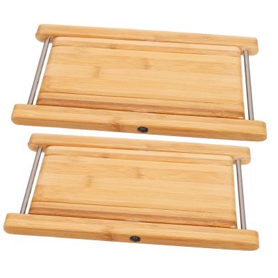 minkissy 2pcs Folding Squatting Foot Stool for Bathroom Anti-Slip Design Ergonomic Shape Durable and Space-Saving for Adults and Families for Comfortable Toilet Positioning