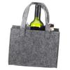 STOBAZA Bottle Red Wine Storage Bag Reusable Drink Pouches for Travel Wine Festive Party Accessory Grey view 1