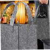 STOBAZA Bottle Red Wine Storage Bag Reusable Drink Pouches for Travel Wine Festive Party Accessory Grey view 4
