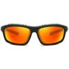 Wrap Around Full lens Reading Sunglasses for Mens Red Square Sports Polarized Sunglasses Readers 0~+4.0 Outdoor Sun Reader (red, 3, x) view 2