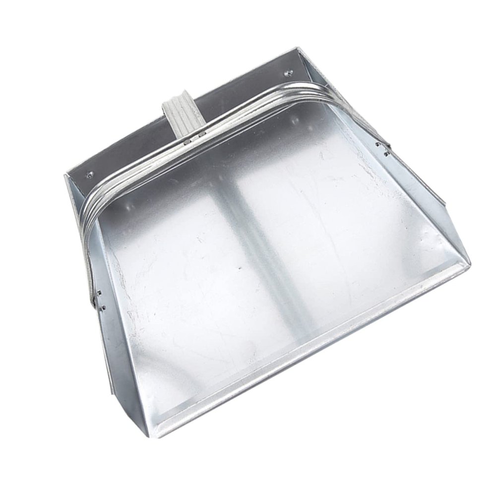 Baluue 1pc Stainless Steel Mini Dust Pan for Kitchen and Home Cleaning Compact Garbage Shovel Design Easy to Store and Use for Quick Cleanup