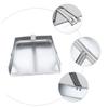 Baluue 1pc Stainless Steel Mini Dust Pan for Kitchen and Home Cleaning Compact Garbage Shovel Design Easy to Store and Use for Quick Cleanup view 3
