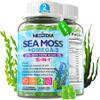 2 Pack Sea Moss Gummies for Men Women, Vegan 15-IN-1 Irish Seamoss Superfood with/Bladderwrack & Burdock Root, Turmeric, Elderberry, Vitamins B12 D3, EPA DHA, Sugar-Free, Support Energy, Brain, Immune view 1