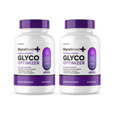 (2 Pack) GlycoBoost Capsules, Glyco Boost, GlycoBoost Optimizer Pills, Glycoboost Glycogen Support Capsules, Glycoboost Advanced Formula, Glycoboost Supplement Capsules, 120 Capsules 2 Month Supply