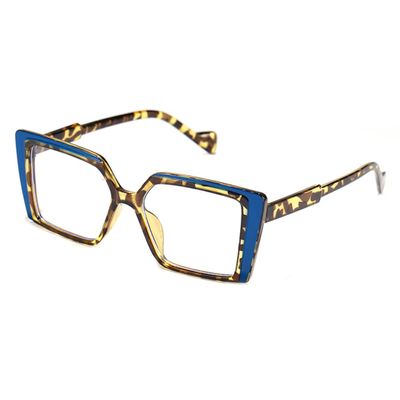 bullabulling Reading Glassess for Women Men - Fashion Blue Light Blocking Computer Readers Spring Hinge Eyeglasses (c3, 2.50, x)