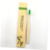 Baluue 10pcs Bamboo Toothbrushes Soft Bristles Travel Toothbrush Gum Portable Hotel Random Color view 3
