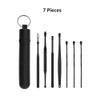 DCYEQRQ Ear Wax Removal Kit Ear Cleaning Kit Ear Wax Cleaner Tool Set Portable Ear Wax Cleaning Kit Durable Ear Wax Removal Kit with Storage Box Ear Pick (A) view 2