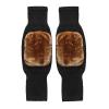 1 Pair Wool Knee Brace Pads Winter Warm Thermal Knee Warmers Thicken Lengthen Elastic Knees Sleeves(Brown) view 1