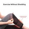1 Pair Wool Knee Brace Pads Winter Warm Thermal Knee Warmers Thicken Lengthen Elastic Knees Sleeves(Brown) view 3