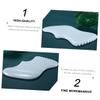 NOLITOY 2pcs Jade Massage Tool Guasha Board for Scraping Massage Muscle Relief Scraper Compact for Body Face Neck view 3