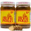 Fat Mama's Fire & Ice Pickles, 2 Pack - 32 oz view 1