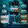Axe & Sledge HWMF High Stim Pre-Workout Powder | 400mg Caffeine | Pre-Workout for Men & Women with Citrulline, Beta Alanine & Alpha GPC - Energy, Pump & Focus | High Stim | 20/40 Servings, Blue Colada view 3