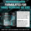 Axe & Sledge HWMF High Stim Pre-Workout Powder | 400mg Caffeine | Pre-Workout for Men & Women with Citrulline, Beta Alanine & Alpha GPC - Energy, Pump & Focus | High Stim | 20/40 Servings, Blue Colada view 4