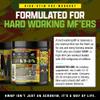 Axe & Sledge HWMF High Stim Pre-Workout Powder | 400mg Caffeine | Pre-Workout for Men & Women with Citrulline, Beta Alanine & Alpha GPC - Energy, Pump & Focus | 20/40 Servings, Sour Citrus Punch view 4