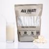 ALL THAT! NUTRITION Vanilla Protein Powder, 30G Whey Protein, Low Calorie, 0g Sugar, No Artificial Flavors, Soy-Free & Gluten-Free, 30 Servings view 1