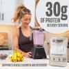ALL THAT! NUTRITION Vanilla Protein Powder, 30G Whey Protein, Low Calorie, 0g Sugar, No Artificial Flavors, Soy-Free & Gluten-Free, 30 Servings view 2