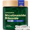 Renyqatt NAD+ Supplement - Liposomal Nicotinamide Riboside - Supplement for Anti-Aging, Energy, Focus - 80 Capsules1B view 1
