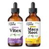 Wild & Organic Vitex Tincture 4 fl oz & Maca Root Tincture 4 fl oz view 1