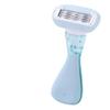 Manual shaving knife armpit hair removal artifact, shaving machine to trim leg hair. (blue) view 1