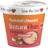 Gabriel & Daniel Instant Oatmeal with Turmeric, Almonds & Coconut  Non-GMO, Pure and Organic Gluten Free Oats  High Fiber & Protein for a Nourishing & Quick Breakfast (Single Cup) view 1