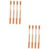 Baluue 8pcs Travel Toothbrush Bamboo Toothbrushes for Adults Eco-Friendly Kit Ergonomic Handle view 1