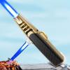 Fire Blaze LighterBright Blaze Torch Lighter, Fireblaze Electric Lighter, Adjustable Flame Torch Lighter with Safety Lock, Refillable Butane Gas Lighterkitchen Torch Lighter for Creme Brulee(Gold) view 1
