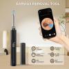 Ear Wax Removal,Earwax Remover Tool with Camera,Ear Cleaner with 6 LED Lights High Definition Otoscope for iOS & Android,Earwax Removal Kit with 7 Pcs Ear Pick(Including 5 Ear Spoon) view 4