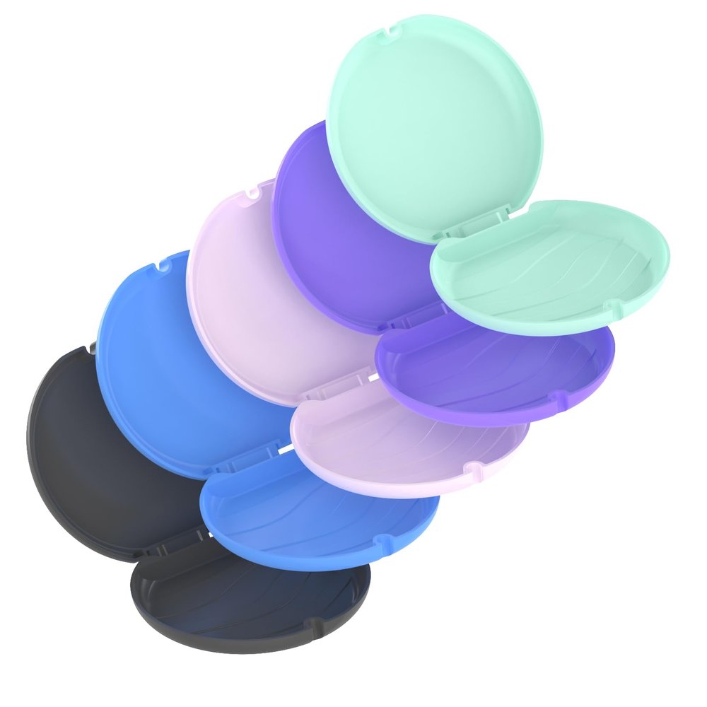 5-Pack Replacement Silicone Liners for HEMILAB Retainer Case (Silicone Mats Only, Case Not Included)