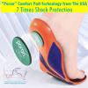 Goofort Plantar Fasciitis Arch Support Gel Insoles for Men & Women, 7-Times-Shock-Protection with 3D-Xpain -PORON, Orthotic Work Boot Insoles for Flat Feet, Heel Pain Relief & All-Day Comfort view 3