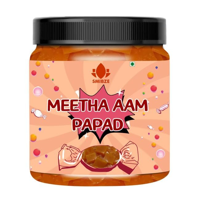 SMIBZE Natural Meetha Aam Papad 150 GM (Pack of 1) SMIBZE