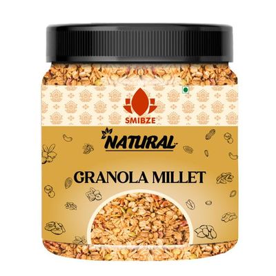 SMIBZE Natural Granola Millet 150 GM (Pack of 1) SMIBZE