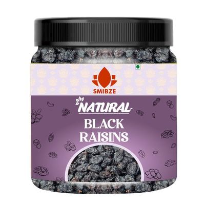 SMIBZE Natural Black Raisins 150 GM (Pack of 1) SMIBZE