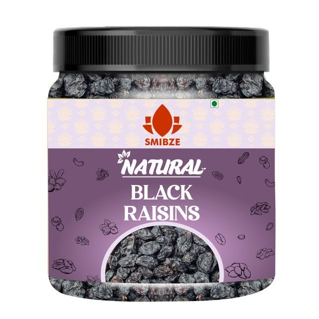 SMIBZE Natural Black Raisins 150 GM (Pack of 1) SMIBZE
