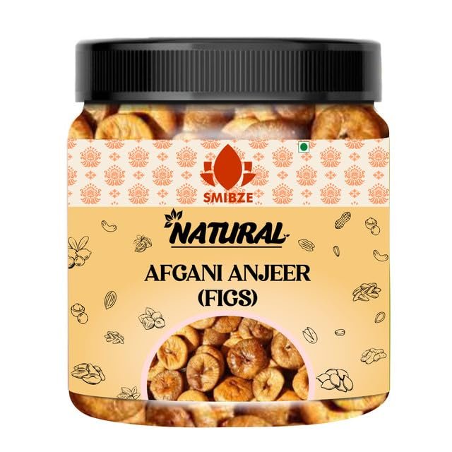 SMIBZE Natural Afgani Anjeer (Figs) 150 GM (Pack of 1) SMIBZE