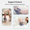 ZGFUSVFD 1 Pair Heel Protector Cushion, Heel Bedsore Protector, Heel Bed Pressure Sore Pillow, Universal Size and Washable, Secure Fit and No Deformation, Wrap-Around Design, for Elderly, Patients view 2
