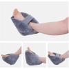 ZGFUSVFD 1 Pair Heel Protector Cushion, Heel Bedsore Protector, Heel Bed Pressure Sore Pillow, Universal Size and Washable, Secure Fit and No Deformation, Wrap-Around Design, for Elderly, Patients view 3