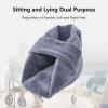 ZGFUSVFD 1 Pair Heel Protector Cushion, Heel Bedsore Protector, Heel Bed Pressure Sore Pillow, Universal Size and Washable, Secure Fit and No Deformation, Wrap-Around Design, for Elderly, Patients view 4