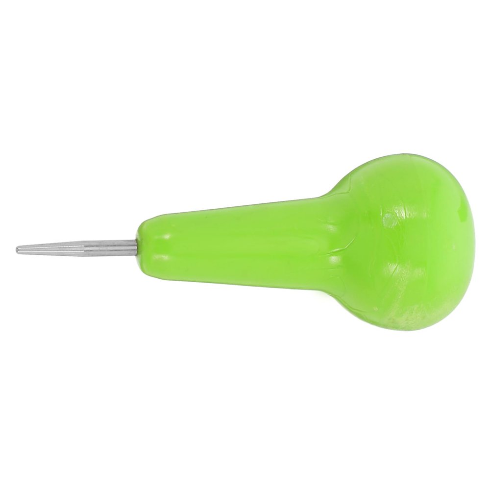 minkissy Green Braille Writing Pen for Blind Learning Portable Tactile Braille Stylus Essential Educational Tool for Visually Impaired Safe Materials for All Ages