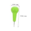 minkissy Green Braille Writing Pen for Blind Learning Portable Tactile Braille Stylus Essential Educational Tool for Visually Impaired Safe Materials for All Ages view 2