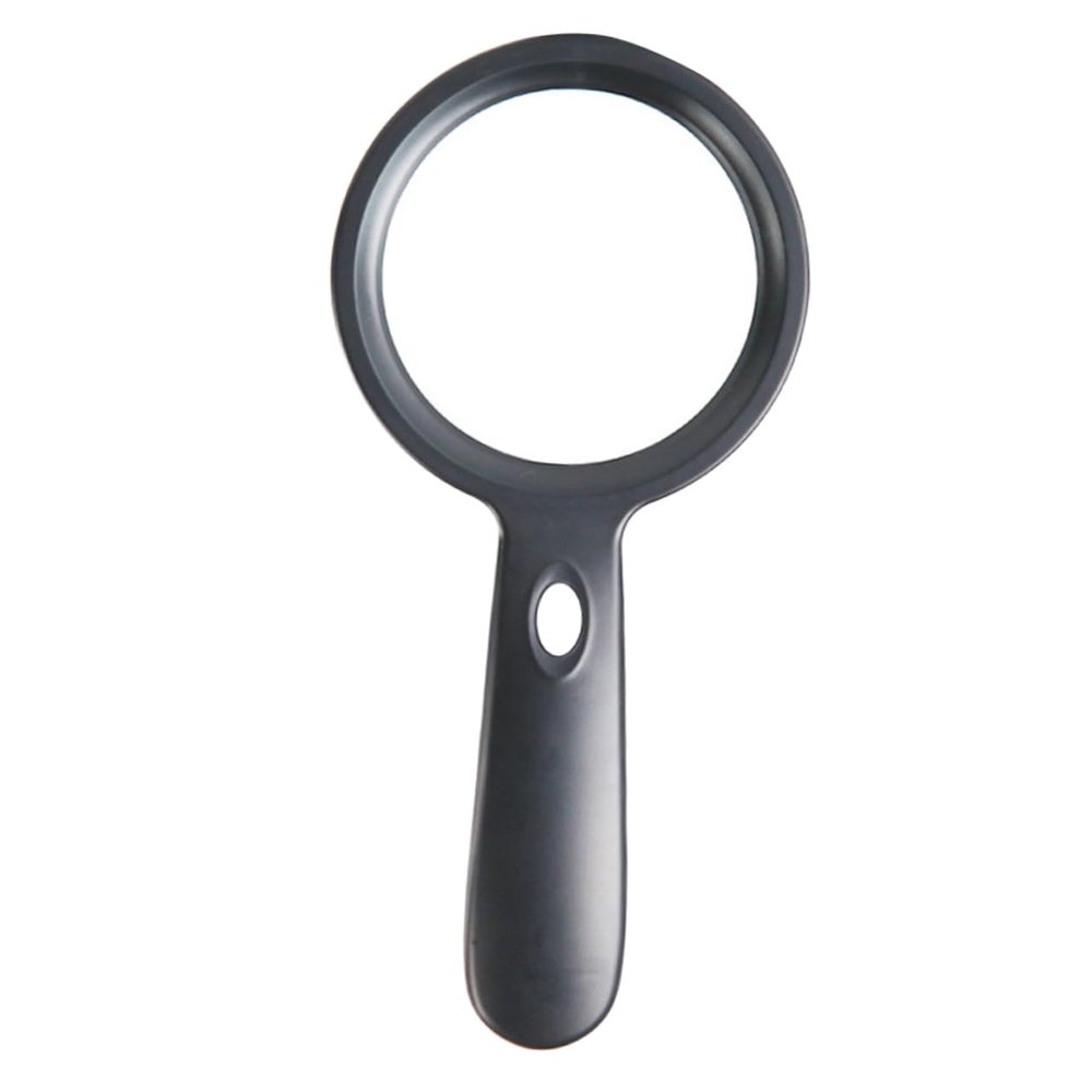 Baluue Led Magnifier Light Handheld Reading Glass Led Illuminated Magnifying Lamp for Seniors Reading Hobbyists Jewelry Repair