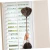 Baluue Ostrich Dusting Brush Walnut Wood Handle Long Handle Dust Cleaning Tool for Furniture Home Office and Car Reusable and Washable Household Dust Cleaner view 4