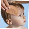 Baluue Baby Hair Tools Simple Set 2pcs Brush Comb Bathing Brush for Baby Wooden Comb for Daily Use view 3