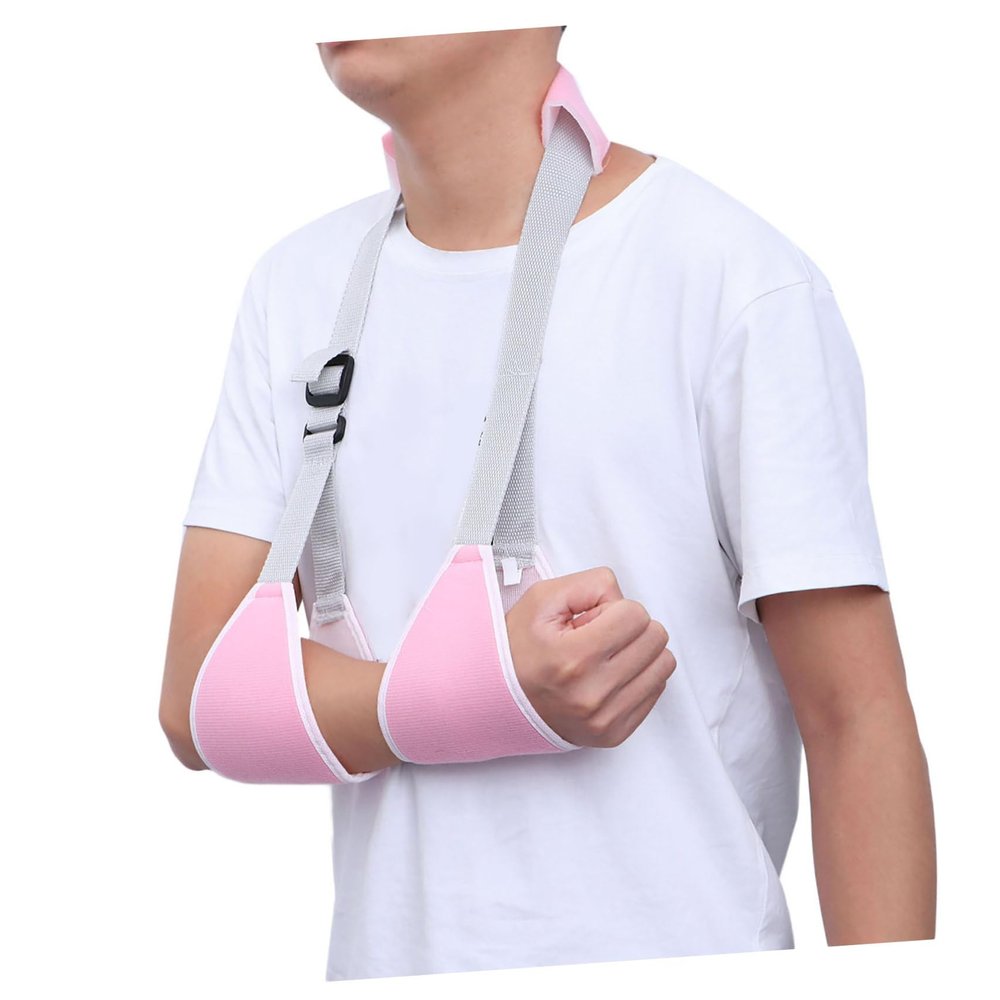 minkissy Arm Sling for Shoulder Immobilizer Breathable Arm Sling Adjustable Strap Reversible Design