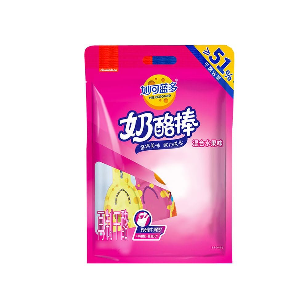 Cheese Milk stick 100g/5 sticks - Mixed Fruit Flavor