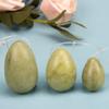 FASHION ITEM 3Pcs Eggs Massage Stone Jade Massage Natural Stone Stress Exercise Release Balls for Women,Women Body Massage Muscle Training (White-3pcs) view 4